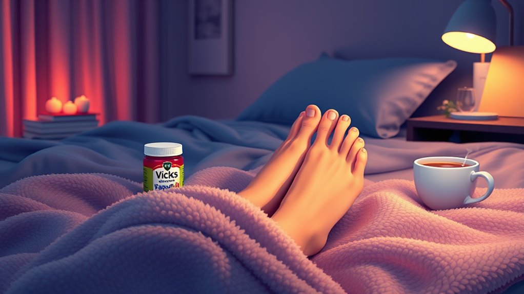 vicks vaporub foot treatment