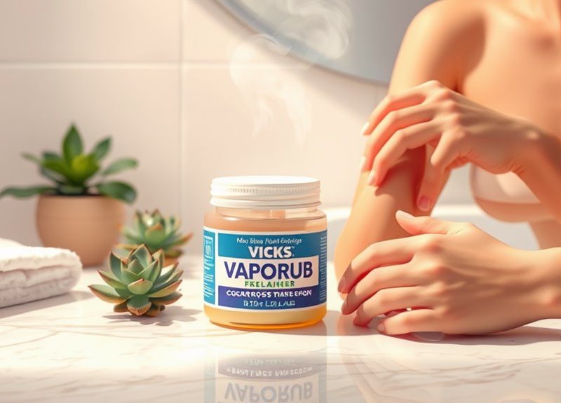 vicks vaporub for skin